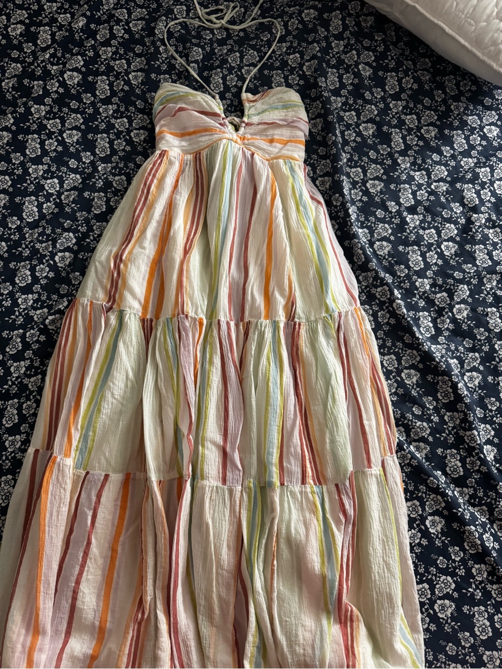 American Eagle Outfitters Multicolor Striped Maxi Dress